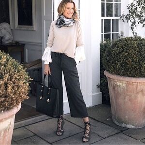 NEW! DAY BIRGER ET MIKKELSEN + INDIA HICKS Hemingway Pants Wide Leg Luxury L